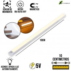 Lâmpada LED Com Sensor de Presença 10cm XC-SL-10 X-Cell